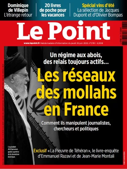 Le Point N.2761 - 26 Juin 2025-易外刊-英语外刊杂志电子版PDF下载网站