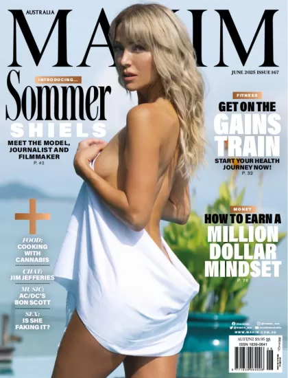 Maxim Australia-马克西姆2025.06月号下载PDF电子版网盘订阅-易外刊-英语外刊杂志电子版PDF下载网站