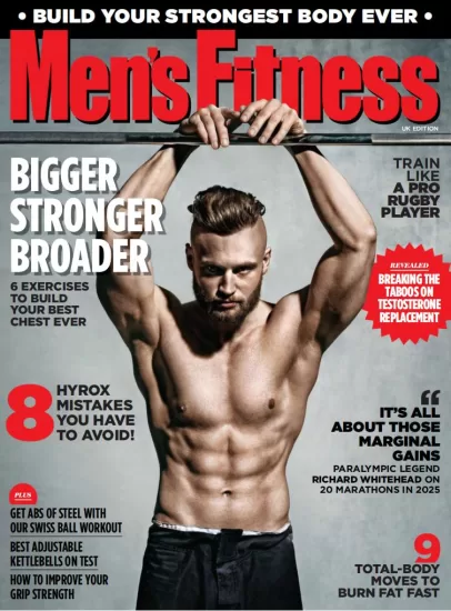 Men’s Fitness UK-男士健身杂志2025.07月号下载PDF电子版订阅-易外刊-英语外刊杂志电子版PDF下载网站