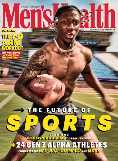 Men’s Health USA-男士健康杂志2025.07&08月号下载PDF电子版网盘订阅-易外刊-英语外刊杂志电子版PDF下载网站