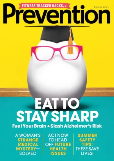 Prevention USA-美国预防2025.08月号下载PDF电子版杂志网盘订阅-易外刊-英语外刊杂志电子版PDF下载网站