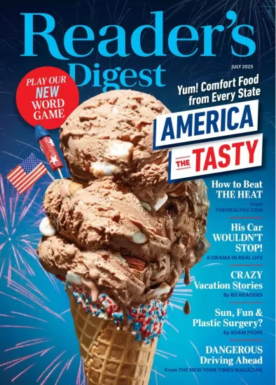 Reader’s Digest USA-读者文摘2025.07月号下载PDF电子版网盘杂志订阅-易外刊-英语外刊杂志电子版PDF下载网站
