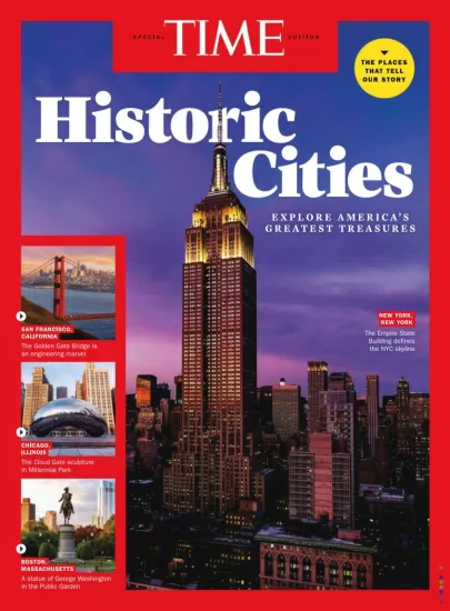 TIME Special Edition - Historic Cities, 2025 时代周刊特刊：历史名城 2025-易外刊-英语外刊杂志电子版PDF下载网站
