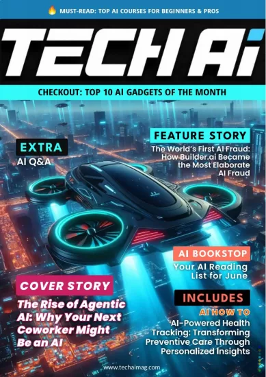 Tech AI Magazine-科技人工智能杂志2025.06月号下载订阅-易外刊-英语外刊杂志电子版PDF下载网站