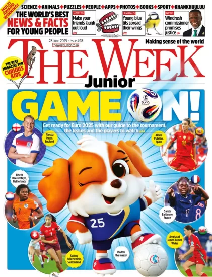 The Week Junior UK-青少年周刊2025.06.28期下载PDF电子版网盘Issue 498杂志订阅-易外刊-英语外刊杂志电子版PDF下载网站