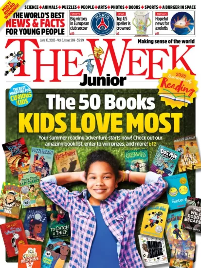 The Week Junior USA-青少年周刊2025.06.13期下载PDF电子版Issue 269网盘杂志-易外刊-英语外刊杂志电子版PDF下载网站