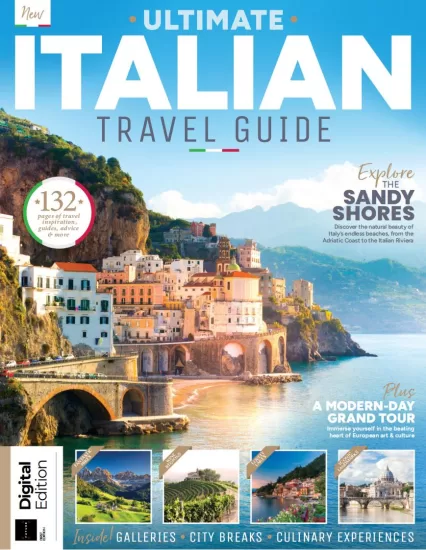 Ultimate Italian Travel Guide - 1st Edition, 2025 终极意大利旅游指南 - 第1版，2025年-易外刊-英语外刊杂志电子版PDF下载网站