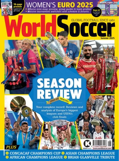 World Soccer-世界足球杂志2025年夏季刊下载PDF电子版网盘订阅-易外刊-英语外刊杂志电子版PDF下载网站