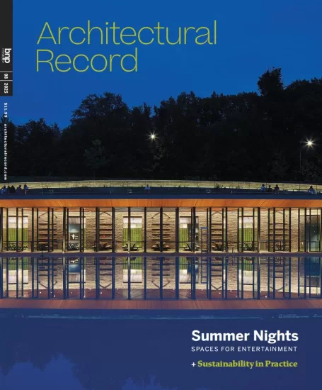 Architectural Record-建筑实录2025.08月号下载PDF电子版网盘杂志订阅-易外刊-英语外刊杂志电子版PDF下载网站