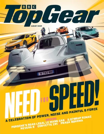 BBC Top Gear UK-顶级装备2025.08月号电子版杂志订阅-易外刊-英语外刊杂志电子版PDF下载网站