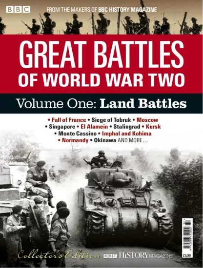 Great Battles Of WWII - Volume 1, Land Battles 2025 二战中的伟大战役 - 第1卷，陆地战役 2025-易外刊-英语外刊杂志电子版PDF下载网站