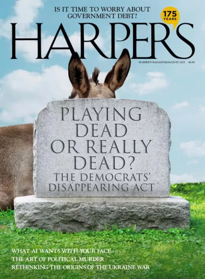 Harper’s Magazine-哈泼斯杂志2025.08月号下载电子版PDF网盘订阅-易外刊-英语外刊杂志电子版PDF下载网站