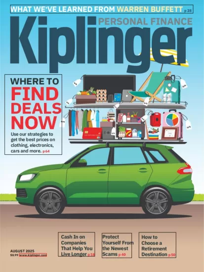Kiplinger Personal Finance-基普林个人理财2025.08月号下载订阅-易外刊-英语外刊杂志电子版PDF下载网站