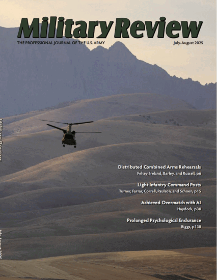 Military Review-军事评论2025.07&08月号PDF电子版下载订阅-易外刊-英语外刊杂志电子版PDF下载网站
