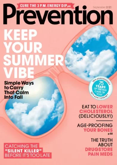 Prevention USA-美国预防2025.09月号下载PDF电子版杂志网盘订阅-易外刊-英语外刊杂志电子版PDF下载网站