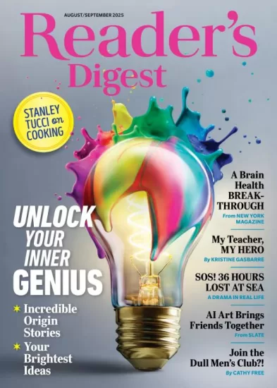 Reader’s Digest USA-读者文摘2025.08&09月号下载PDF电子版网盘杂志订阅-易外刊-英语外刊杂志电子版PDF下载网站