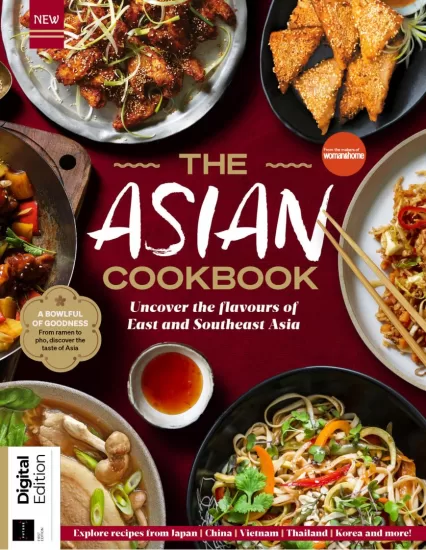 The Asian CookBook - 1st Edition, 2025 亚洲食谱 - 第1版，2025年-易外刊-英语外刊杂志电子版PDF下载网站