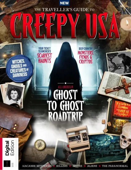 The Traveller's Guide to Creepy USA - 2nd Edition , 2025 毛骨悚然的美国旅行者指南 - 第二版，2025年-易外刊-英语外刊杂志电子版PDF下载网站
