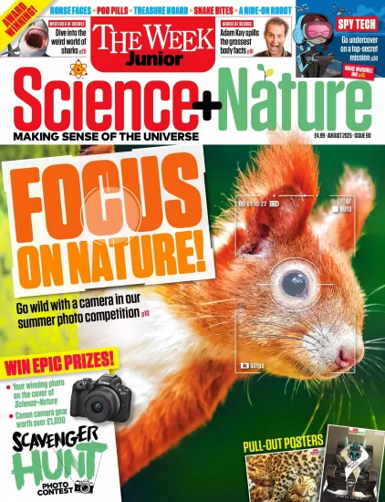 The Week Junior Science+Nature-青少年周刊科学+自然2025.08月号下载PDF电子版网盘杂志订阅-易外刊-英语外刊杂志电子版PDF下载网站