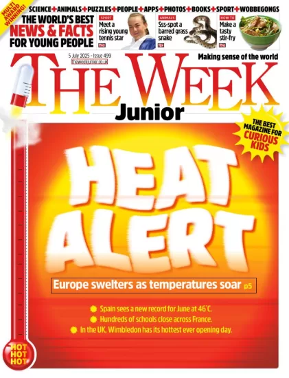 The Week Junior UK-青少年周刊2025.07.05期下载PDF电子版网盘Issue 499杂志订阅-易外刊-英语外刊杂志电子版PDF下载网站