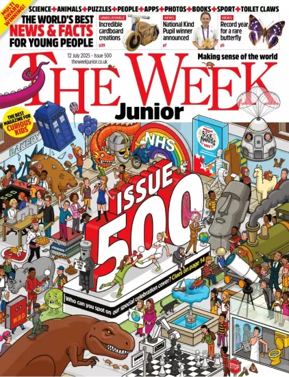 The Week Junior UK-青少年周刊2025.07.12期下载PDF电子版网盘Issue 500杂志订阅-易外刊-英语外刊杂志电子版PDF下载网站