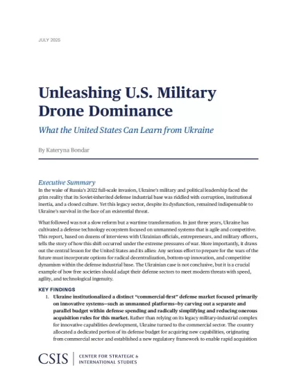 【CSIS】释放美国军用无人机优势：美国可以从乌克兰学到什么-易外刊-英语外刊杂志电子版PDF下载网站