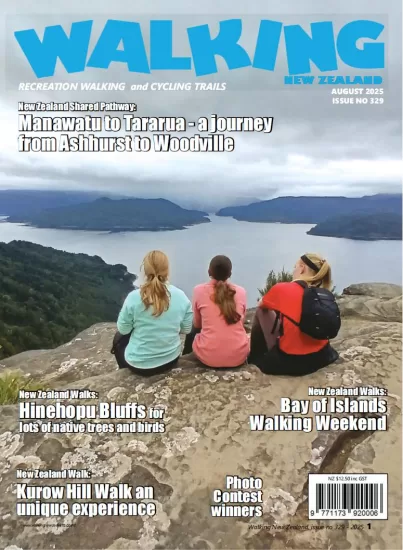 Walking New Zealand - Issue 329, August 2025-易外刊-英语外刊杂志电子版PDF下载网站