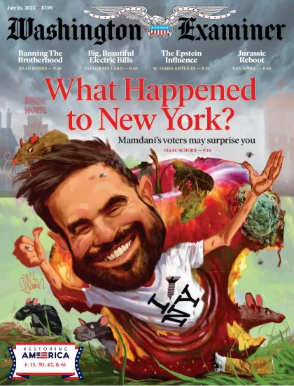 Washington Examiner-华盛顿考官2025.07.16期下载订阅-易外刊-英语外刊杂志电子版PDF下载网站