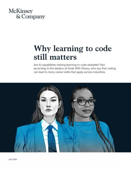 【麦肯锡】为什么学习编程仍然很重要：人工智能会让学习编程变得过时吗？-易外刊-英语外刊杂志电子版PDF下载网站