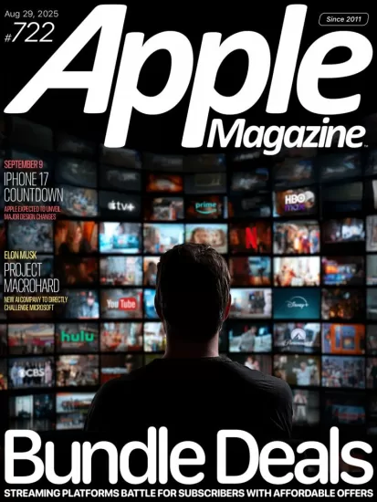 Apple Magazine-苹果周刊2025.08.29期电子版下载PDF网盘杂志Issue 722订阅-易外刊-英语外刊杂志电子版PDF下载网站