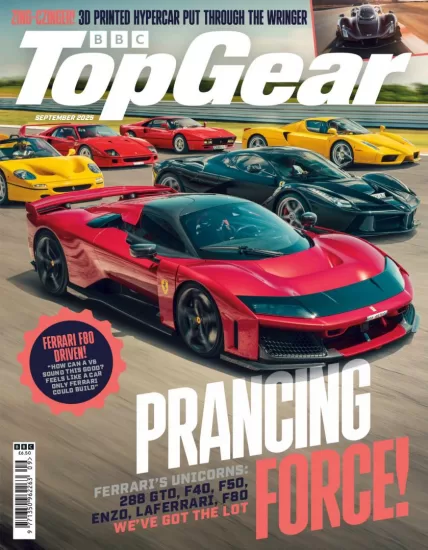 BBC Top Gear UK-顶级装备2025.09月号电子版杂志订阅-易外刊-英语外刊杂志电子版PDF下载网站