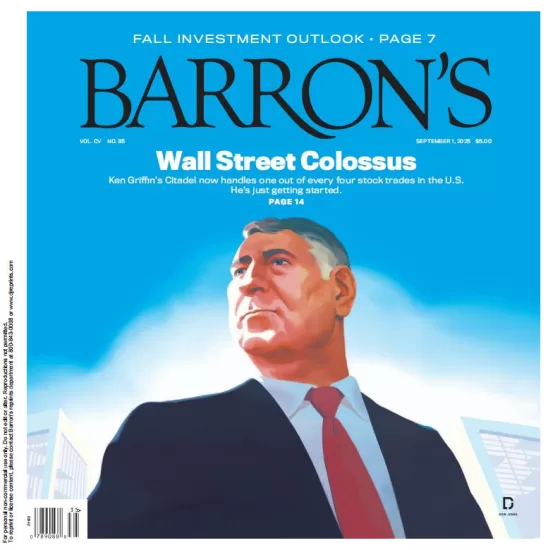 Barron’s Magazine-巴伦周刊2025.09.01期下载电子版PDF网盘杂志订阅-易外刊-英语外刊杂志电子版PDF下载网站