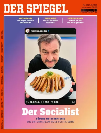 Der Spiegel-明镜周刊2025.08.08期下载PDF电子版德语杂志网盘订阅-易外刊-英语外刊杂志电子版PDF下载网站