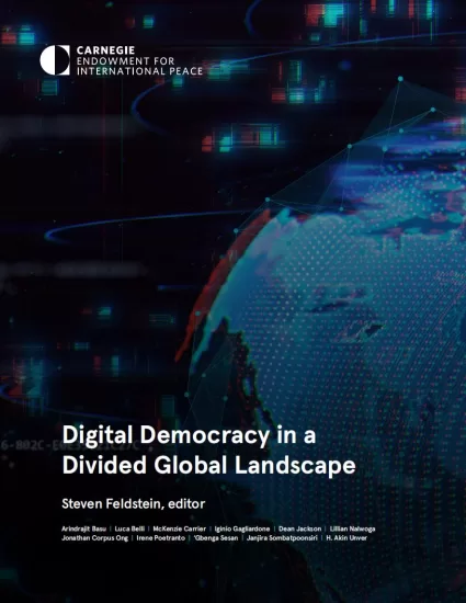 【卡内基国际和平基金会】分裂全球格局中的数字民主-易外刊-英语外刊杂志电子版PDF下载网站