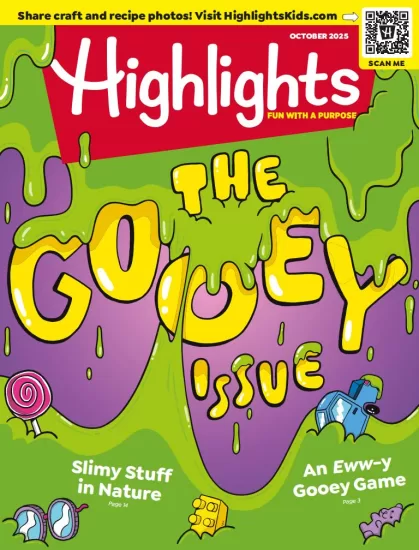 Highlights for Children-2025.10月号下载PDF电子版网盘订阅-易外刊-英语外刊杂志电子版PDF下载网站