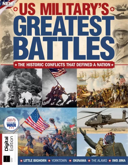 History of War US Military’s Greatest Battles – 7th Edition 2025 战争史：美国军队最伟大战役 – 第七版 2025-易外刊-英语外刊杂志电子版PDF下载网站