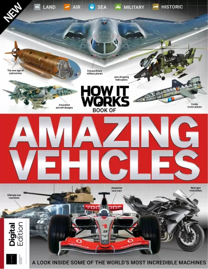 How It Works - Book Of Amazing Vehicles, 13th Edition 2025 万物/工作原理 - 神奇车辆之书，第13版2025-易外刊-英语外刊杂志电子版PDF下载网站