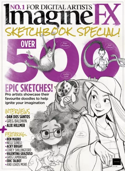 ImagineFX-2025.11月号下载电子版PDF订阅-易外刊-英语外刊杂志电子版PDF下载网站