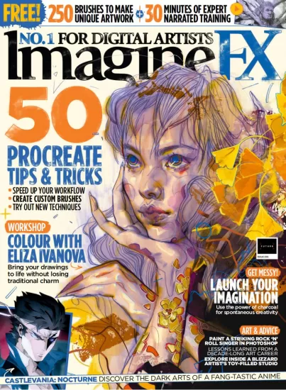 ImagineFX-2025.09月号下载电子版PDF订阅-易外刊-英语外刊杂志电子版PDF下载网站