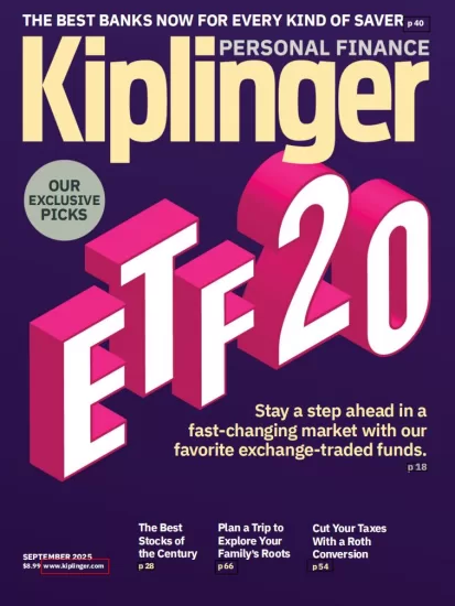 Kiplinger Personal Finance-基普林个人理财2025.09月号下载订阅-易外刊-英语外刊杂志电子版PDF下载网站