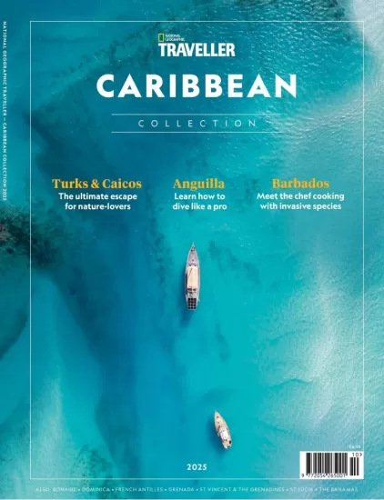 National Geographic Traveller - The Collection, Caribbean 2025 国家地理旅行者 - 精选系列，加勒比海 2025-易外刊-英语外刊杂志电子版PDF下载网站