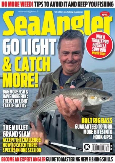 Sea Angler-海钓者2025.09月号PDF电子版下载订阅-易外刊-英语外刊杂志电子版PDF下载网站