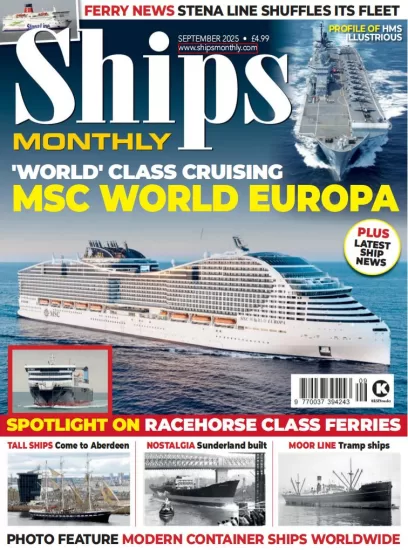 Ships Monthly-船舶月刊2025.09月号下载订阅-易外刊-英语外刊杂志电子版PDF下载网站