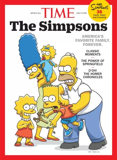 TIME – The Simpsons 2025 时代周刊特辑：辛普森一家 2025-易外刊-英语外刊杂志电子版PDF下载网站