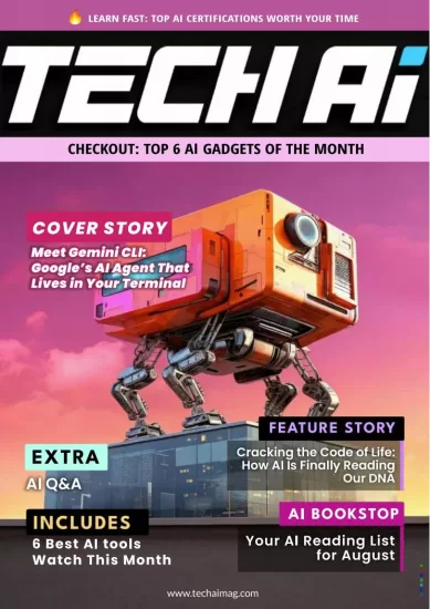 Tech AI Magazine-科技人工智能杂志2025.08月号下载订阅-易外刊-英语外刊杂志电子版PDF下载网站