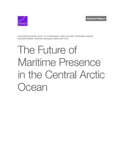 【兰德公司】北冰洋中部海上存在的未来-易外刊-英语外刊杂志电子版PDF下载网站