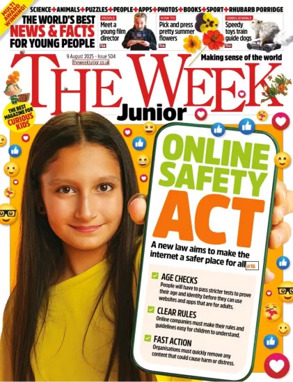 The Week Junior UK-青少年周刊2025.08.09期下载PDF电子版网盘Issue 503杂志订阅-易外刊-英语外刊杂志电子版PDF下载网站