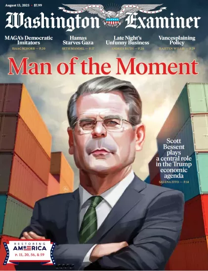 Washington Examiner-华盛顿考官2025.08.13期下载订阅-易外刊-英语外刊杂志电子版PDF下载网站