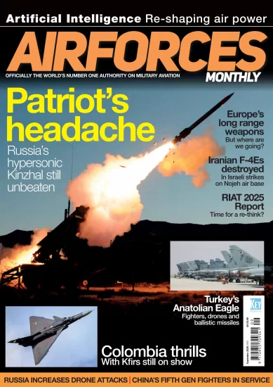 AirForces Monthly-空军月刊2025.09月号下载订阅-易外刊-英语外刊杂志电子版PDF下载网站