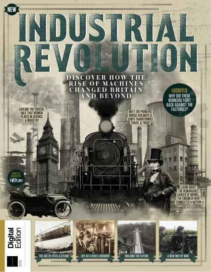 All About History - Book of the Industrial Revolution, 2nd Edition 2025 关于历史的一切：工业革命，2025年第2版-易外刊-英语外刊杂志电子版PDF下载网站